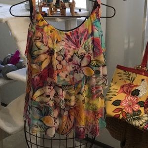 St Tropez Tropical tankini top